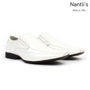 BE-A125 White Zapatos por Mayoreo Wholesale Mens shoes Nantlis Bonafini Shoes