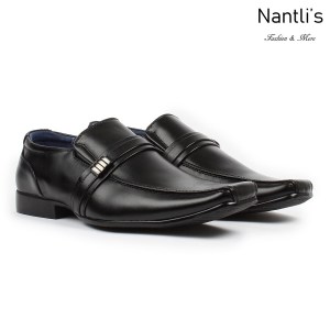 BE-A126 Black Zapatos por Mayoreo Wholesale Mens shoes Nantlis Bonafini Shoes