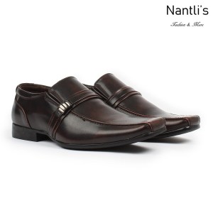 BE-A126 Dark Brown Zapatos por Mayoreo Wholesale Mens shoes Nantlis Bonafini Shoes