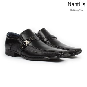 BE-A188 Black Zapatos por Mayoreo Wholesale Mens shoes Nantlis Bonafini Shoes