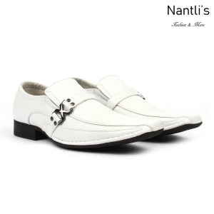 BE-A188 White Zapatos por Mayoreo Wholesale Mens shoes Nantlis Bonafini Shoes