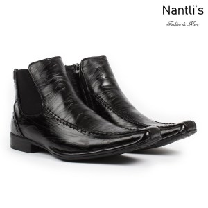 BE-D619 Black Zapatos por Mayoreo Wholesale Mens shoes Nantlis Bonafini Shoes