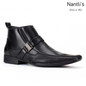 BE-D624 Black Zapatos por Mayoreo Wholesale Mens shoes Nantlis Bonafini Shoes
