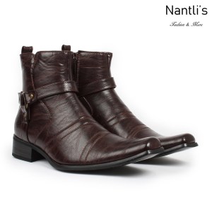 BE-D700 Dark Brown Zapatos por Mayoreo Wholesale Mens shoes Nantlis Bonafini Shoes