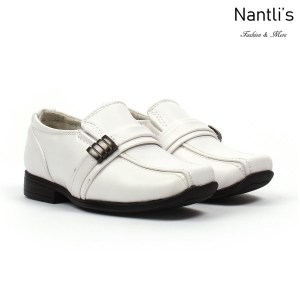 BE-i126 White Zapatos por Mayoreo Wholesale kids shoes Nantlis Bonafini Shoes