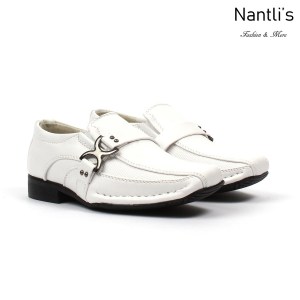 BE-i188 White Zapatos por Mayoreo Wholesale kids shoes Nantlis Bonafini Shoes