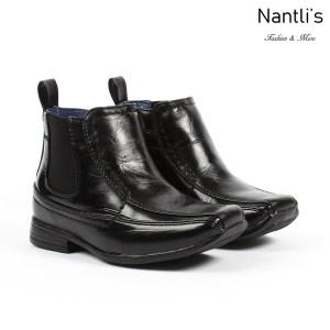 BE-i620 black Zapatos por Mayoreo Wholesale kids shoes Nantlis Bonafini Shoes