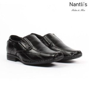BE-k125 Black Zapatos por Mayoreo Wholesale kids shoes Nantlis Bonafini Shoes