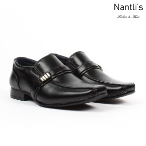 BE-k126 Black Zapatos por Mayoreo Wholesale kids shoes Nantlis Bonafini Shoes
