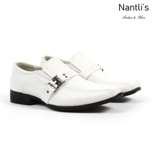 BE-K160 White Zapatos por Mayoreo Wholesale kids shoes Nantlis Bonafini Shoes