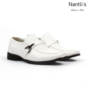 BE-K191 White Zapatos por Mayoreo Wholesale kids shoes Nantlis Bonafini Shoes