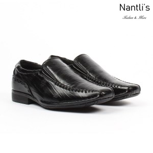 BE-K219 Black Zapatos por Mayoreo Wholesale kids shoes Nantlis Bonafini Shoes