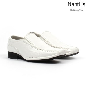 BE-K219 White Zapatos por Mayoreo Wholesale kids shoes Nantlis Bonafini Shoes