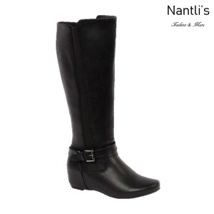 BL-Amar-97W Black Botas de Mujer Mayoreo Wholesale Womens Boots Nantlis