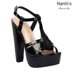 BL-duncan-1 Black Zapatos de Mujer Mayoreo Wholesale Women Heels Shoes Nantlis