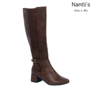 BL-Hana-1 Brown Botas de Mujer Mayoreo Wholesale Womens Boots Nantlis