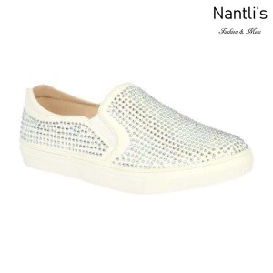 BL-K-Ashley-8 White Zapatos de nina Mayoreo Wholesale kids sneakers Shoes Nantlis