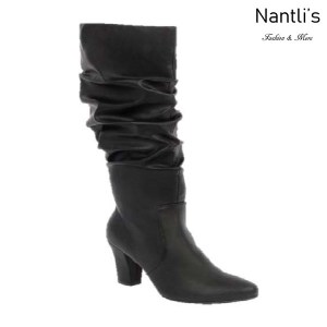 BL-Lucia-13 Black Botas de Mujer Mayoreo Wholesale Womens Boots Nantlis