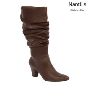 BL-Lucia-13 Brown Botas de Mujer Mayoreo Wholesale Womens Boots Nantlis