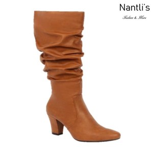 BL-Lucia-13 Tan Botas de Mujer Mayoreo Wholesale Womens Boots Nantlis