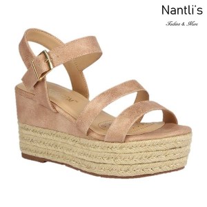 BL-Nina-11 Blush Zapatos de Mujer Mayoreo Wholesale Women Shoes Wedges Nantlis