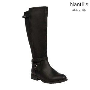 BL-Pita-47W Black Botas de Mujer Mayoreo Wholesale Womens Boots Nantlis