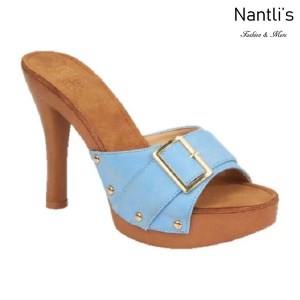 BL-Sandra-1 Light Blue Zapatos de Mujer Mayoreo Wholesale Women Heels Shoes Nantlis