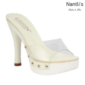 BL-Sandra-3 White Zapatos de Mujer Mayoreo Wholesale Women Heels Shoes Nantlis
