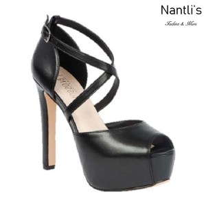 BL-Sarena-7 Black Zapatos de Mujer Mayoreo Wholesale Women Heels Shoes Nantlis