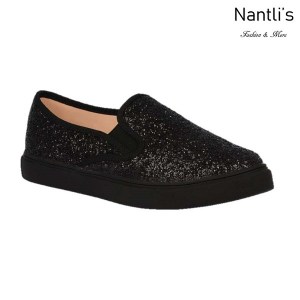 BL-T-Asuka-1 Black Zapatos de nina Mayoreo Wholesale toddlers sneakers Shoes Nantlis