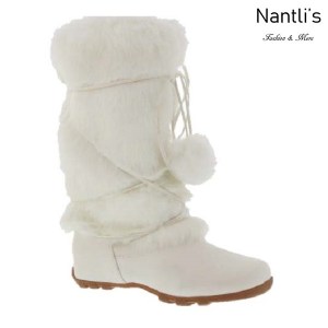 BL-Tara-Hi White Botas de Mujer Mayoreo Wholesale Womens Boots Nantlis