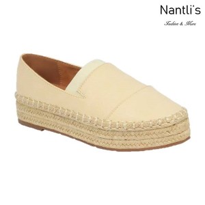 BL-Yanny-14 Beige Zapatos de Mujer Mayoreo Wholesale Women Shoes Flats sneakers Nantlis