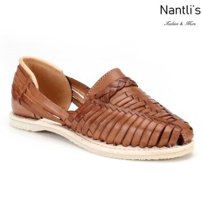 Huaraches Mayoreo Nantlis CAH754 Tan Huarache de piel para mujer Womens Mexican leather sandals Nantlis Tradicion de Mexico