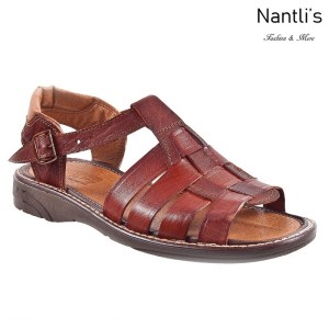 JBHP011 chedron Huaraches de hombre Leather Mexican sandals for men Nantlis