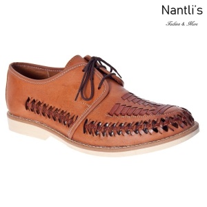 JBHP1986 Tan Huaraches de hombre Leather Mexican sandals for men Nantlis