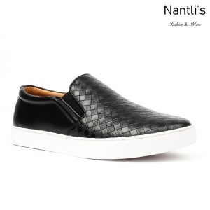 JX-S1813 Black Zapatos por Mayoreo Wholesale mens shoes Nantlis Jaxson Shoes
