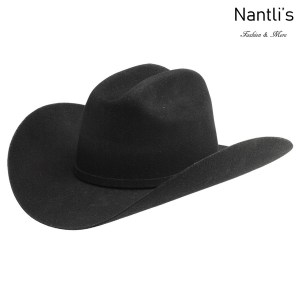 Nantlis Texana 20x Recto Black Western Hats USA