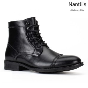 SL-B743 Black Zapatos por Mayoreo Wholesale mens shoes Nantlis Santino Luciano Shoes