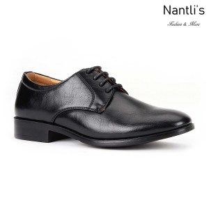 SL-j382 black Zapatos por Mayoreo Wholesale kids shoes Nantlis Santino