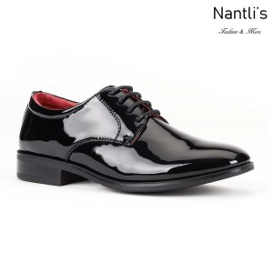 SL-j382 patent black Zapatos por Mayoreo Wholesale kids shoes Nantlis Santino