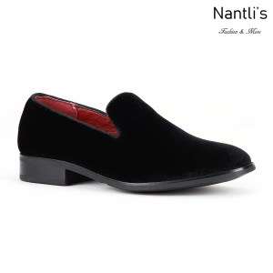 SL-K351 black Zapatos por Mayoreo Wholesale kids shoes Nantlis Santino