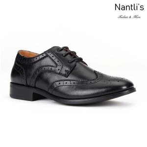 SL-K392 black Zapatos por Mayoreo Wholesale kids shoes Nantlis Santino