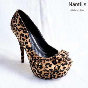 Zapatos de Mujer MC-Aquely Leopard Women Shoes Nantlis Mayoreo Wholesale