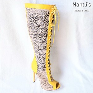 Zapatos de Mujer MC-Facunda Yellow Women Shoes Nantlis Mayoreo Wholesale