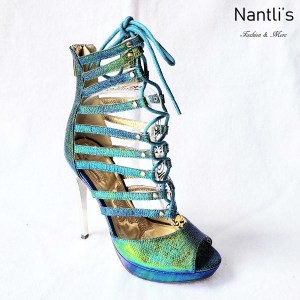 Zapatos de Mujer MC-Frendira Green Women Shoes Nantlis Mayoreo Wholesale