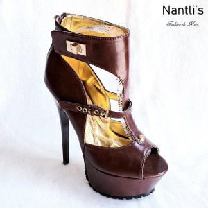 Zapatos de Mujer MC-Nostalgica Brown Women Shoes Nantlis Mayoreo Wholesale