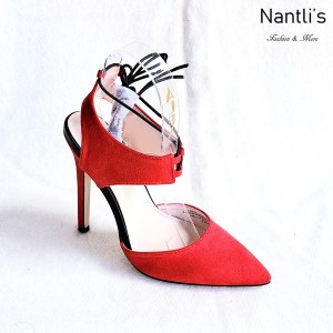 Zapatos de Mujer MC-Perla Red Women Shoes Nantlis Mayoreo Wholesale