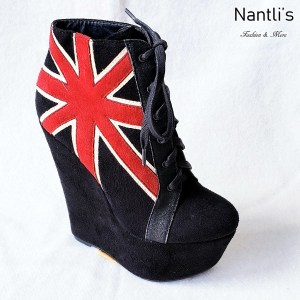 Zapatos de Mujer MC-Trigresa Black-Suede Women Shoes Nantlis Mayoreo Wholesale