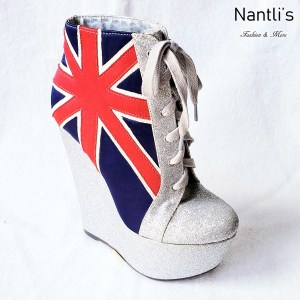 Zapatos de Mujer MC-Trigresa Silver Women Shoes Nantlis Mayoreo Wholesale