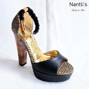 Zapatos de Mujer MC-Trinidad Black Women Shoes Nantlis Mayoreo Wholesale